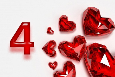 Число сердца 4