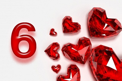 Число сердца 6