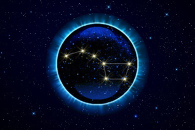 Созвездие Большая Медведица - верхний знак зодиака Колесница. Верхний Зодиак.